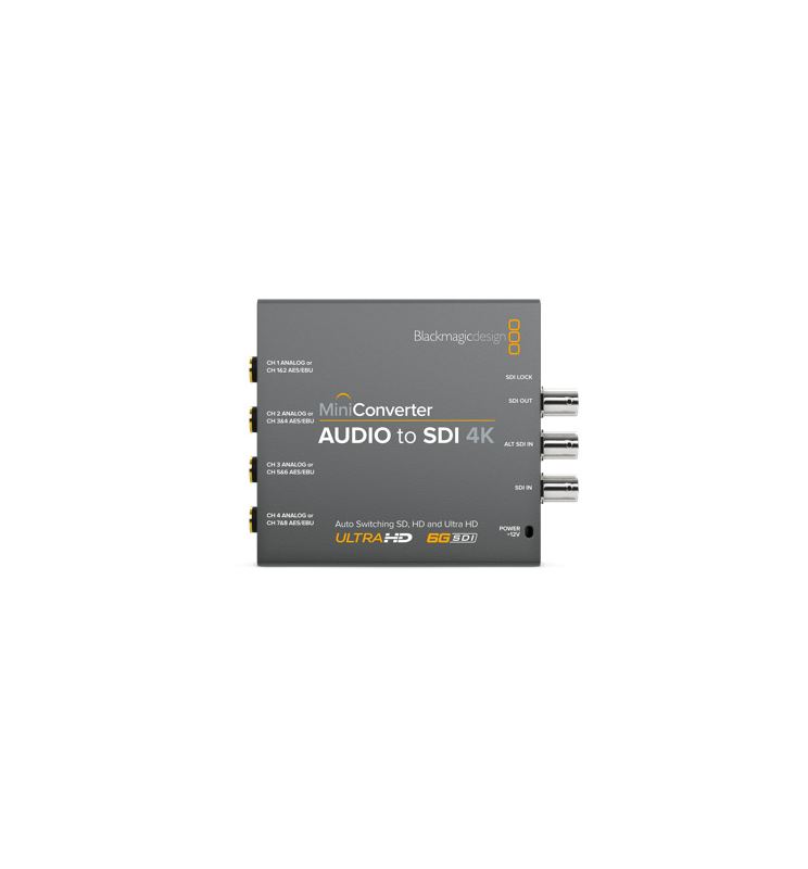 Mini Converter Audio to SDI 4K CONVMCAUDS4K