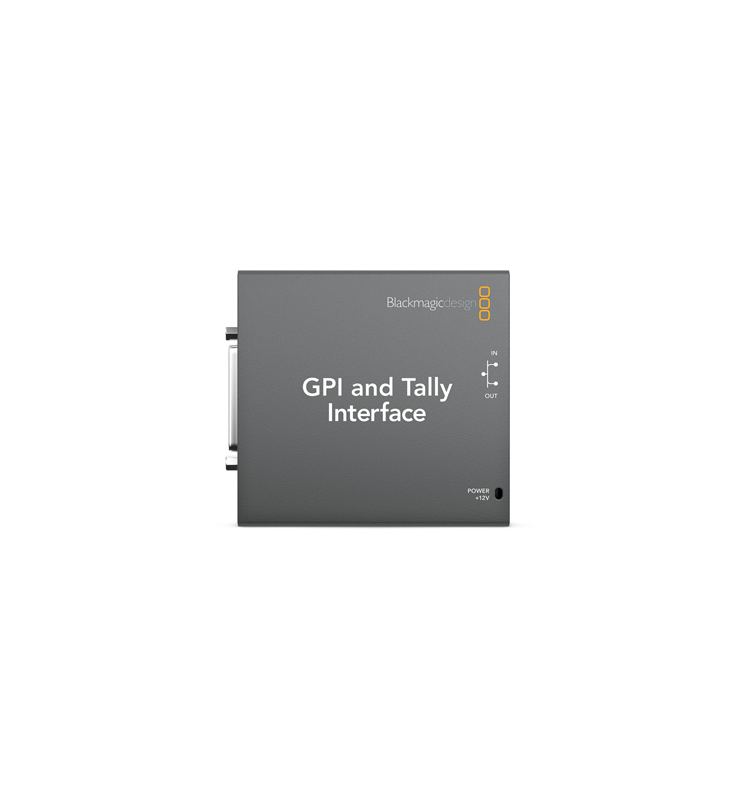 GPI and Tally Interface - Blackmagic