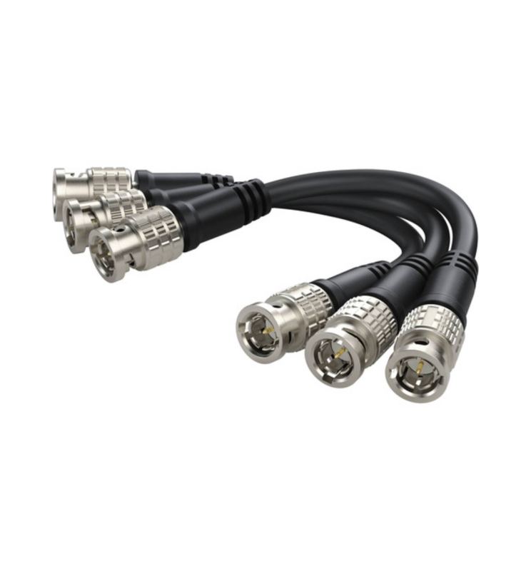 Cable - BNC x 3 Camera Fiber Converter CABLE-CINECAMFCBNC