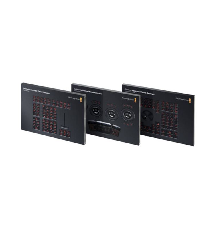 DaVinci Advanced Panel Keycaps v2A DV/KEY/AD/CAPSET/VEET